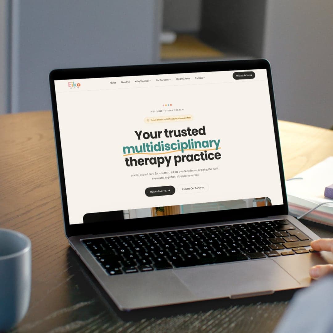 Eiko Therapy — Four specialisms, four audiences, one front door